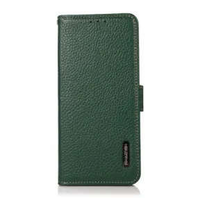 Sony Xperia 1 III Lederen Hoesje Litchi KHAZNEH RFID
