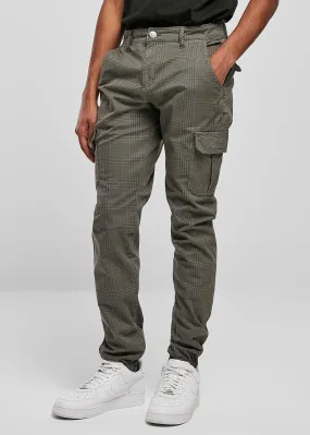 Urban Classics Heren Cargo Broek Sweatpants met 6-Zakken donkergrijs